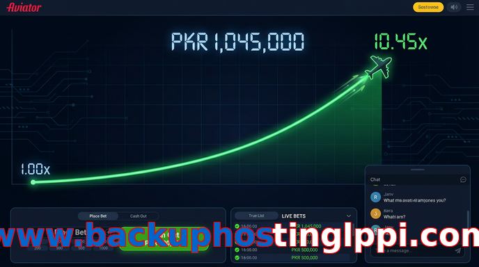 Main screen of Www.backuphostinglppi.com aviator page for PK players