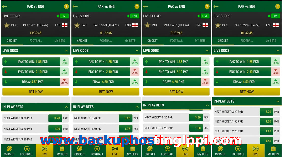 Game list for Www.backuphostinglppi.com bet section