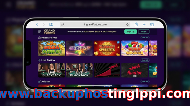 Main screen of Www.backuphostinglppi.com ios page for PK players